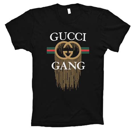 gucci gang t shirt|gucci t shirts men's.